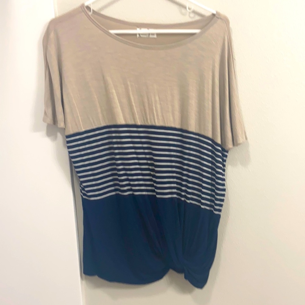 Maurices 24/7 tee knotted